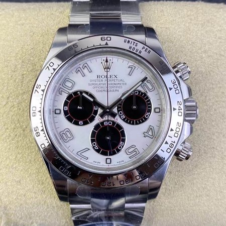 Rolex Cosmograph Daytona Clean Factory V3 Stainless Steel Strap