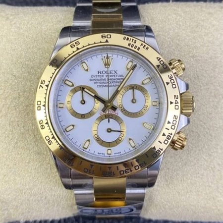 Rolex Cosmograph Daytona M116503-0001 Clean Factory Gold Bezel