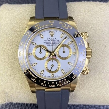 Rolex Cosmograph Daytona M116518LN-0041 Clean Factory Black Strap