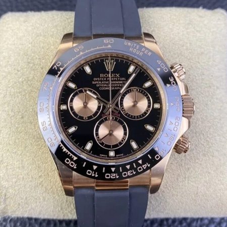 Rolex Cosmograph Daytona M116515LN-0017 Clean Factory Black Rubber Strap