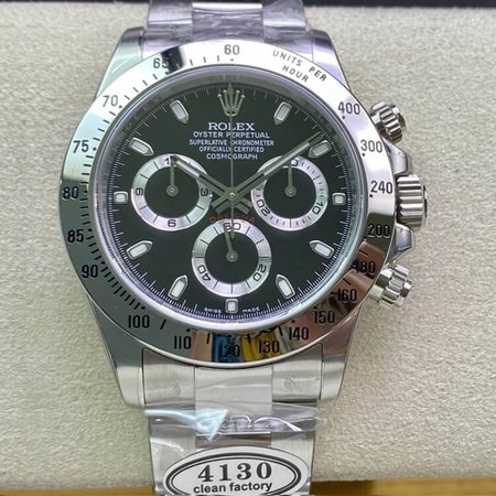 Rolex Cosmograph Daytona 116520 Clean Factory Black Dial