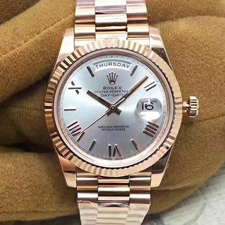 Rolex Day-Date 40 228235 Rose Gold 40MM EW Factory Sundust Dial