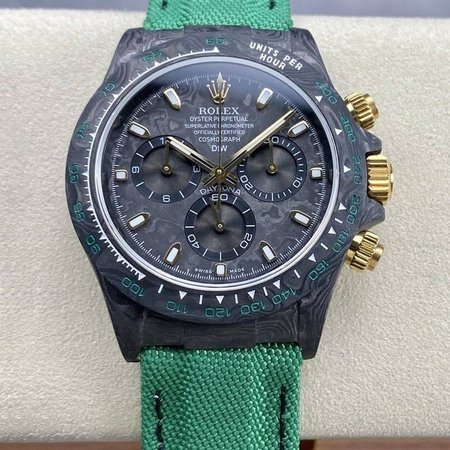 Rolex Daytona Cosmograph Diw Custom Version Noob Factory Fabric Strap