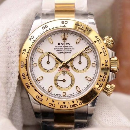 Rolex Daytona Cosmograph m116503-0001 Noob Factory White Dial