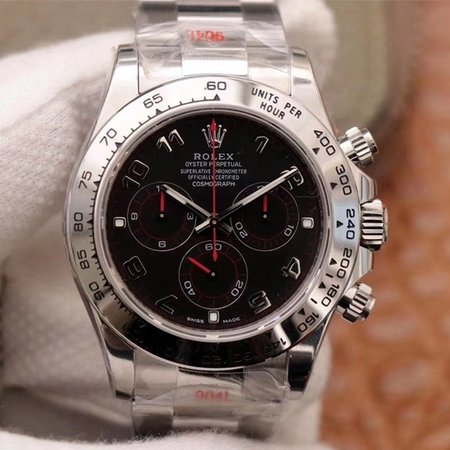 Rolex Daytona Cosmograph 116509-78599 Noob Factory Black Dial