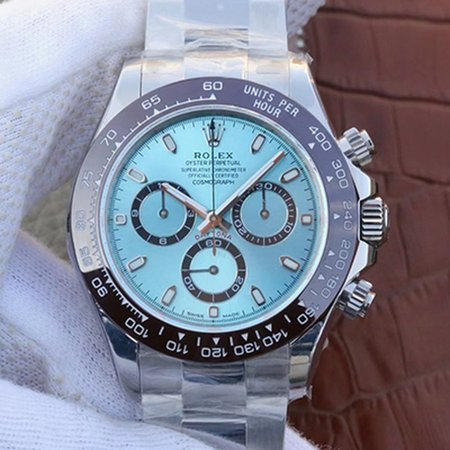 Rolex Daytona Cosmograph 116506 Noob Factory Ice Blue Dial