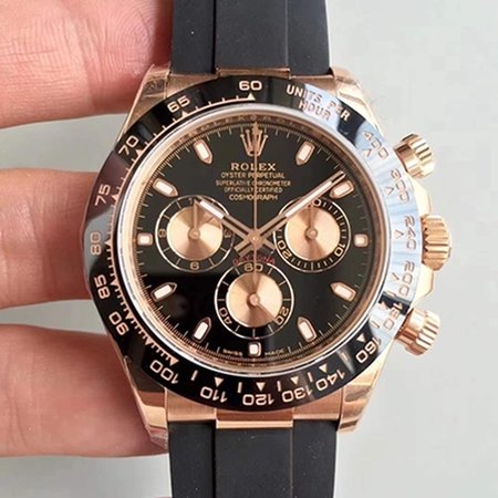 Rolex Daytona Cosmograph 116515LN Noob Factory Black Dial