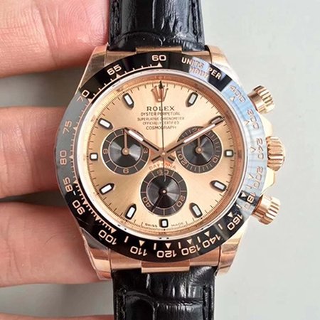 Rolex Daytona Cosmograph 116515LN Noob Factory Champagne Dial