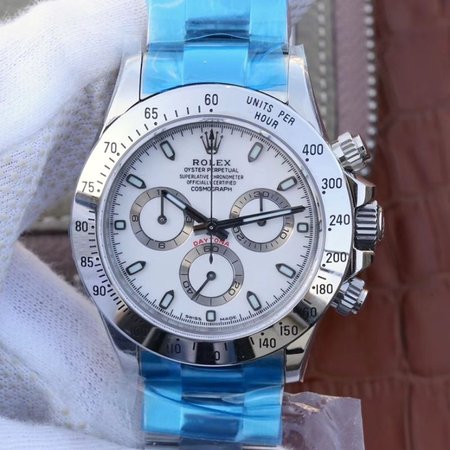 Rolex Daytona Cosmograph 116520 Noob Factory White Dial