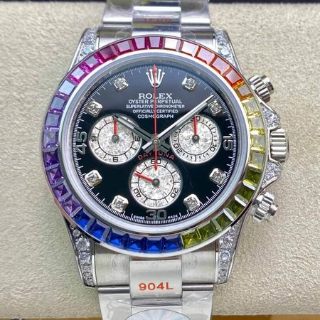 Rolex Daytona Cosmograph 116599 RBOW JH Factory Stainless Steel Strap