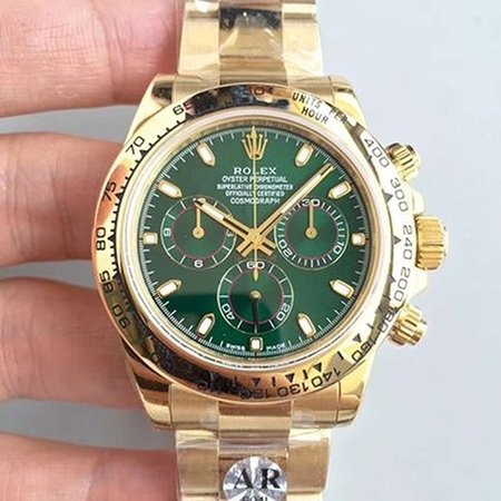 Rolex Daytona Cosmograph 116508 AR Factory Green Dial