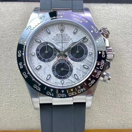 Rolex Daytona M116519LN-0038 Noob Factory Grey Rubber Strap