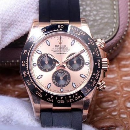 Rolex Daytona M116515LN-0021 Noob Factory Pink Dial 4130 Movement