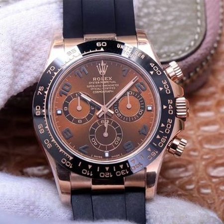 Rolex Daytona M116515LN-0015 Noob Factory Brown Dial 4130 Movement