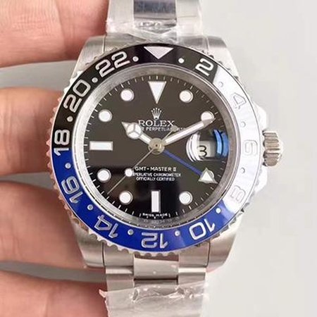 Rolex GMT Master II 116710BLNR Noob Factory V8 Black Dial