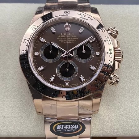 Rolex Daytona M116505-0013 BT Factory Gold Strap