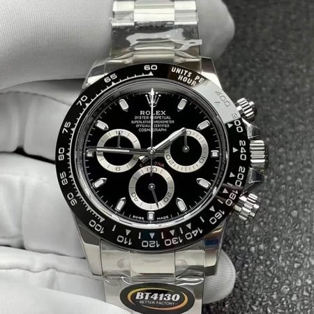 Rolex Daytona M116500LN-0002 BT Factory Stainless Steel Strap