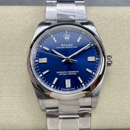 Rolex Oyster Perpetual M126000-0003 36MM VS Factory Blue Dial