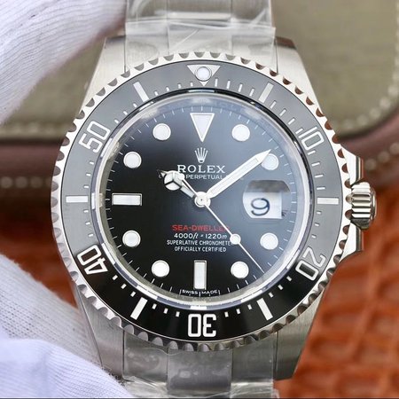 Rolex Sea-Dweller 126600 Noob Factory V9 Black Dial