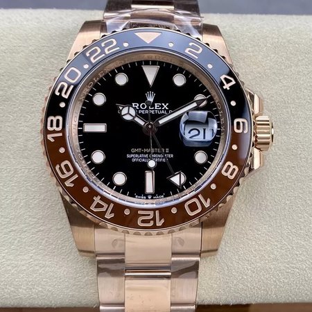 Rolex GMT Master II M126715CHNR-0001 C+ Factory Stainless Steel