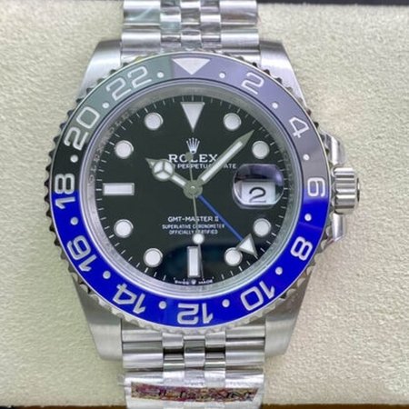 Rolex GMT Master II M126710BLNR-0002 Clean Factory Stainless Steel Strap