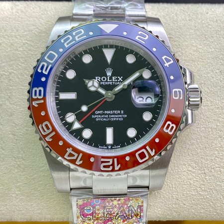 Rolex GMT Master II M126710BLRO-0002 Clean Factory Black Dial