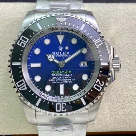 Rolex Deepsea 116660 D-BLUE AR Factory Stainless Steel 904L Blue Gradient Black Dial