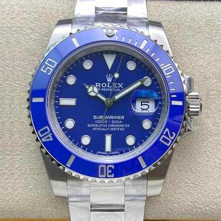 Rolex Submariner 116619LB-97209 VS Factory Stainless Steel