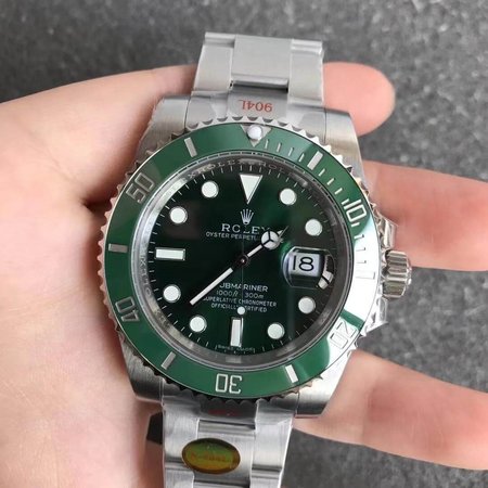 Rolex Submariner 116610LN Noob Factory Green Dial