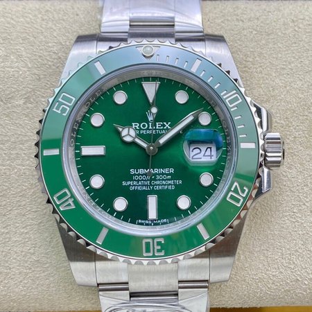 Rolex Submariner 116610LV-97200 Clean Factory V4 Stainless Steel Strap