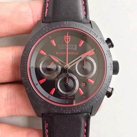 Tudor Fastrider Black Shield 42000CR ZF Factory Black Dial