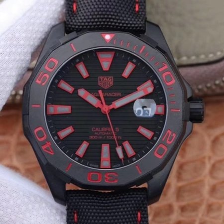 Tag Heuer Aquaracer WAY208C.RHZ4937 V6 Factory Black Dial